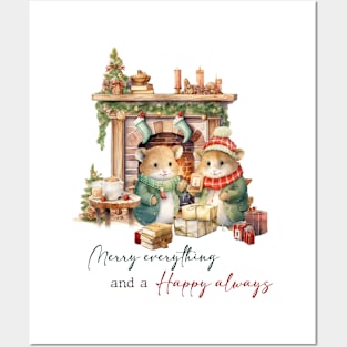 Christmas Wishes Quote Posters and Art